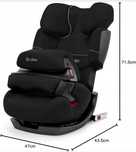 Nowy fotelik samochodowy Cybex 9-36,15-36 Kg ISOFIX ADAC, ochrona bocz