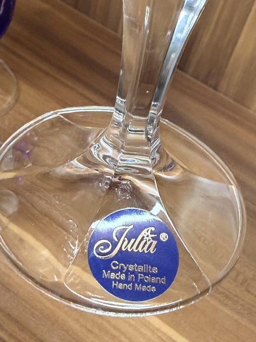 Хрустальные фужеры для шампанского просеко Julia Poland