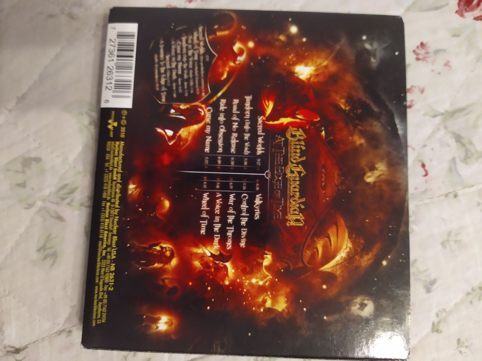 CD Blind Guardian - At The Edge Of Time
