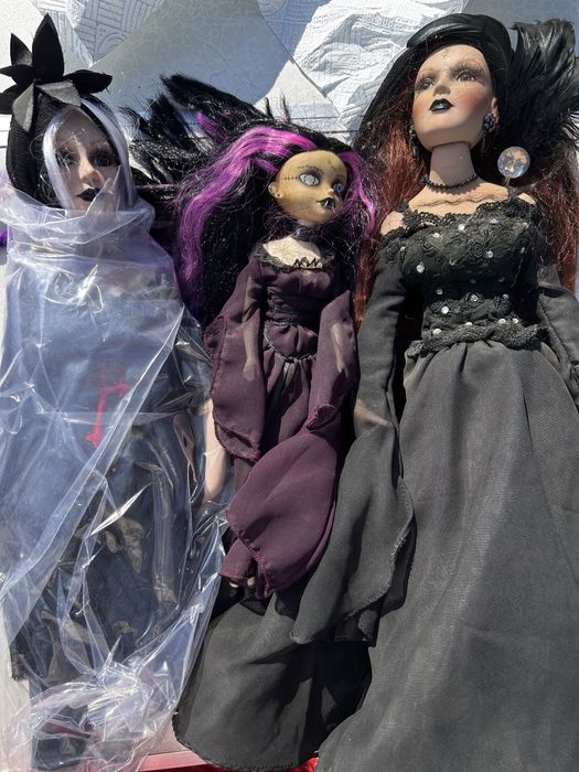 Ретро куклы готические, очень страшные