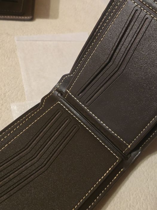 Skórzany portfel myśliwski JELEŃ EUROPEJSKI Byk. Prezent dla myśliwego