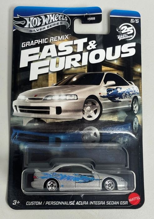 Custom / Personnalisé Acura Integra Sedan GSR Fast & Furious Graphic R