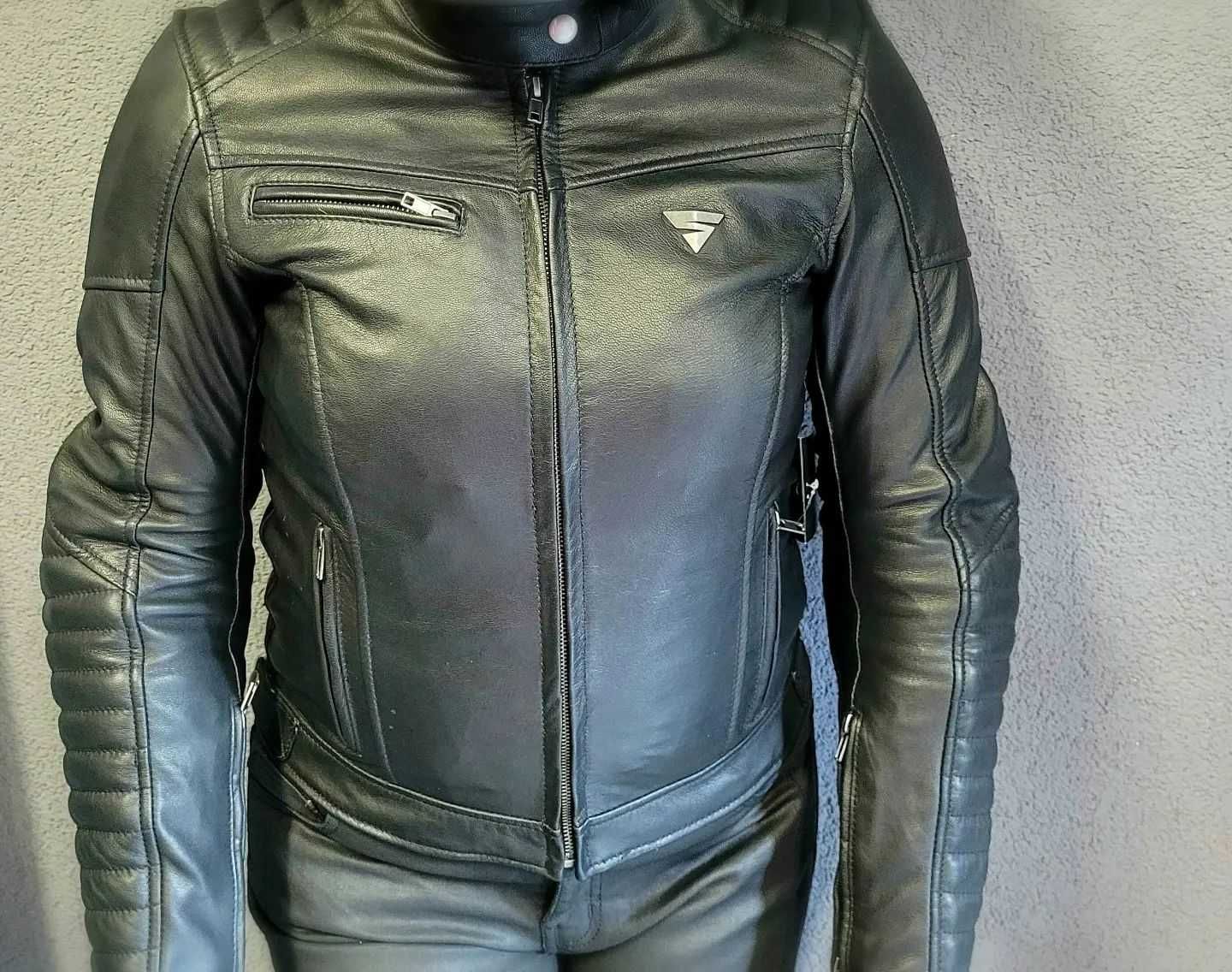 Kurtka skórzana motocyklowa klasyczna damska, męska SHIMA WINCHESTER