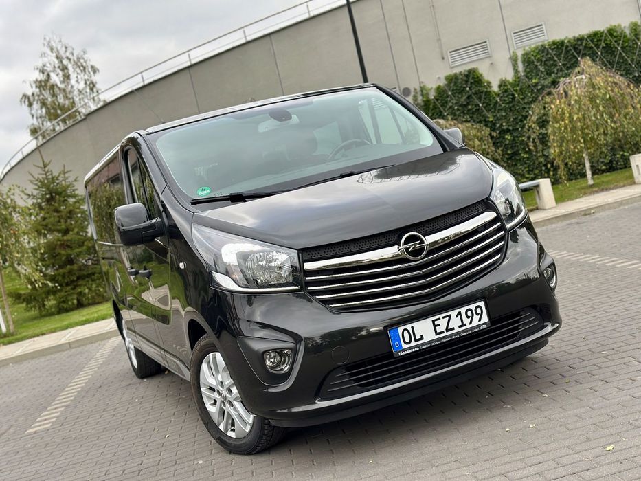 Opel Vivaro LONG 1.6 CDTI 125 KM Full Navi Kamera Oryginał z NIEMIEC Opłacony! Alu