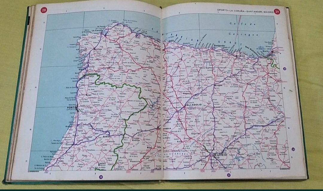 European motoring atlas and guide.