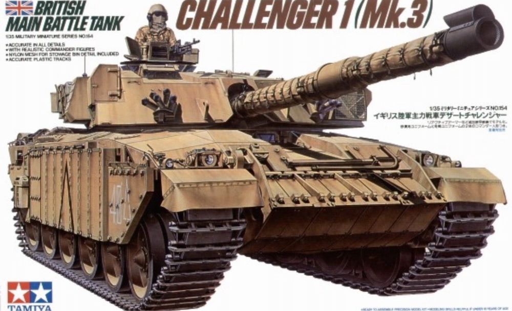 Model 1:35 Czołg Challenger 1 Mk.3 Tamiya 35154
