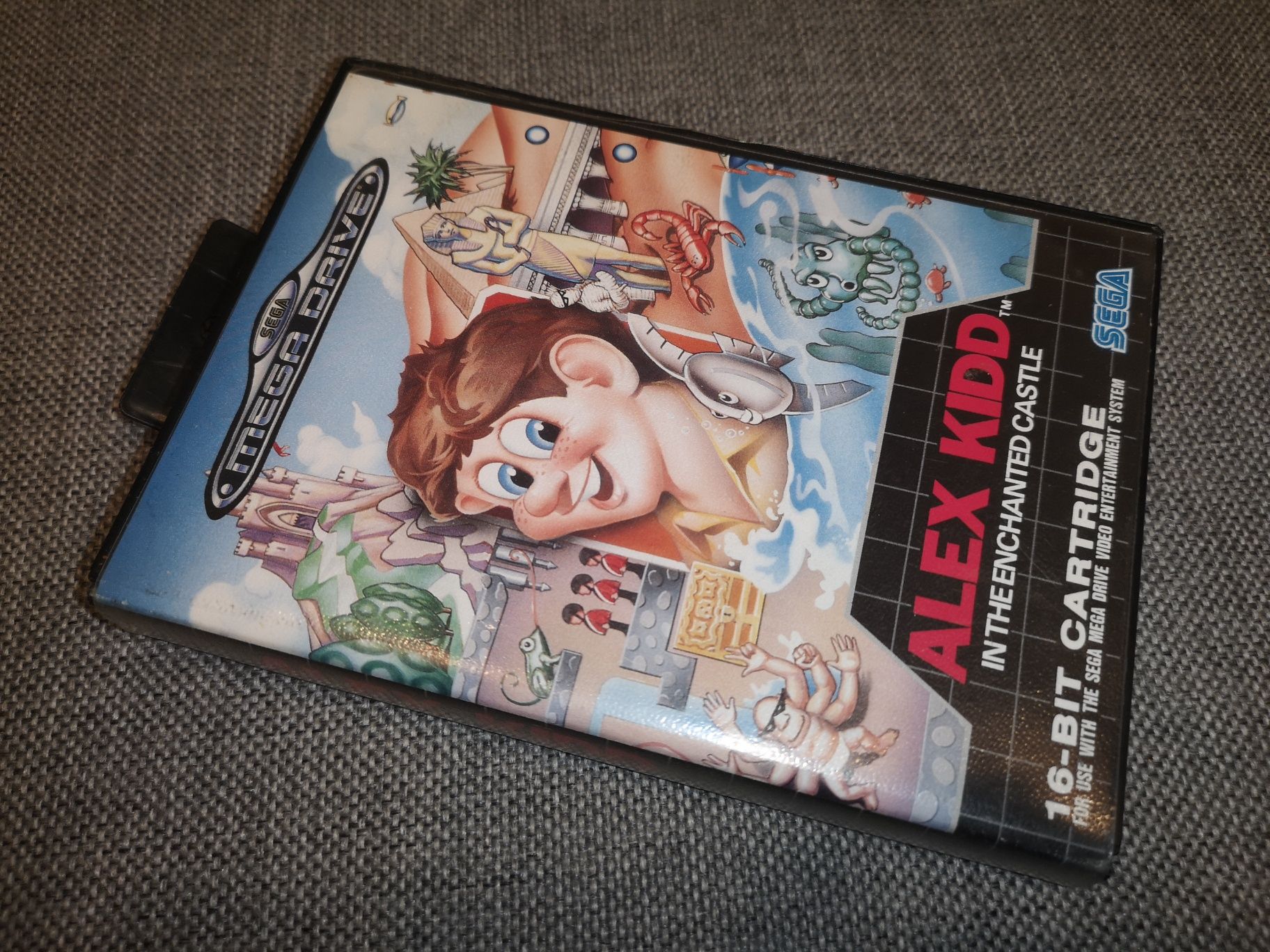 Alex Kidd SEGA MEGA DRIVE gra ANG (sklep Ursus) oryginał testowany