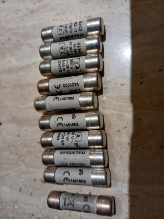 Bezpieczniki topikowe 2A-30A Bussmann Siemens