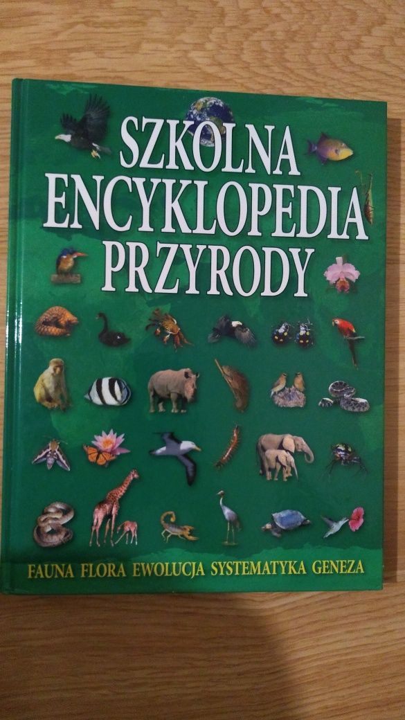 Szkolna encyklopedia przyrody dla dzieci wydawnictwo Samp