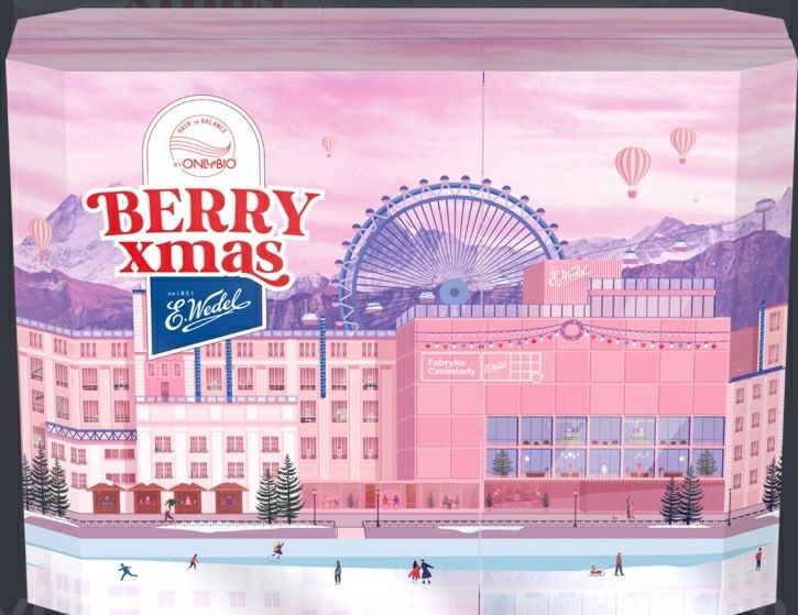 Kalendarz adwentowy Only Bio z kosmetykami i słodyczami