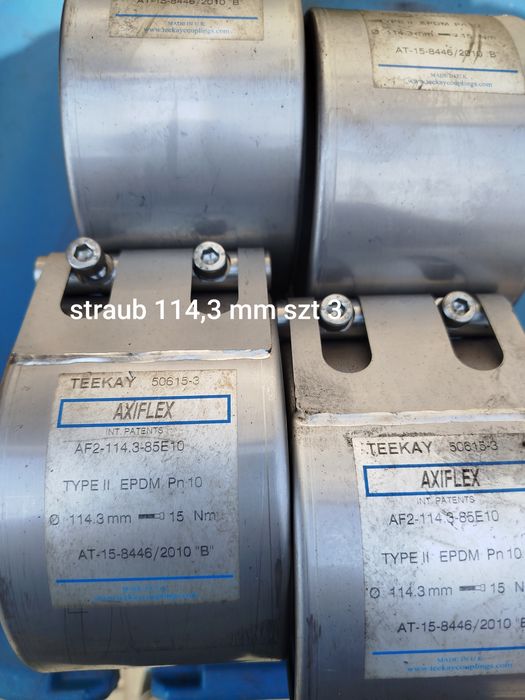 Straub flex 114.3, 60.3, 88.9,168.3, 273, 219.1 mm
