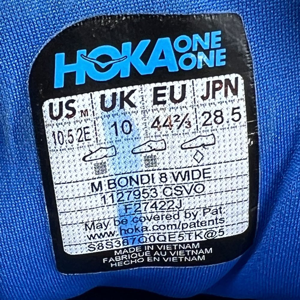 Кросівки Hoka Bondi 8 1127953 розмір 44 оригінал