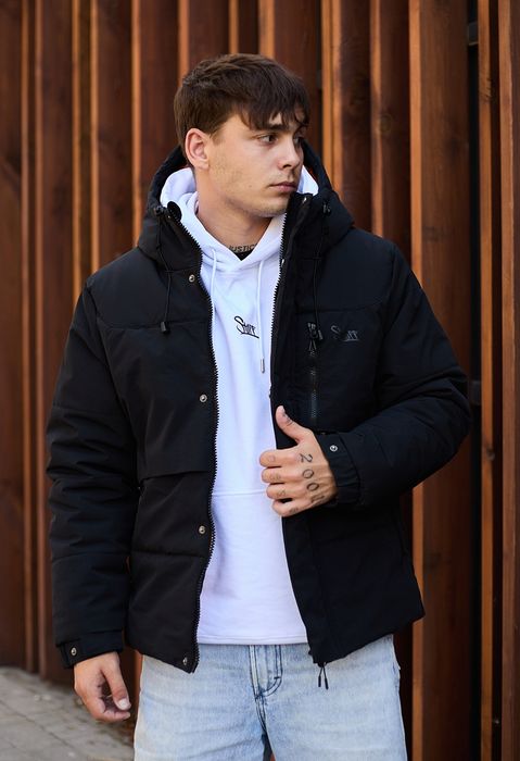 Зимова куртка Staff golu black