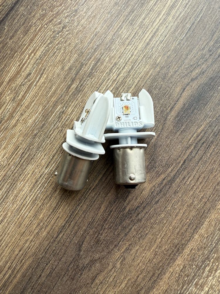 Автомобільні LED-лампи (p21w) PHILIPS, OSRAM (red; amber; white)