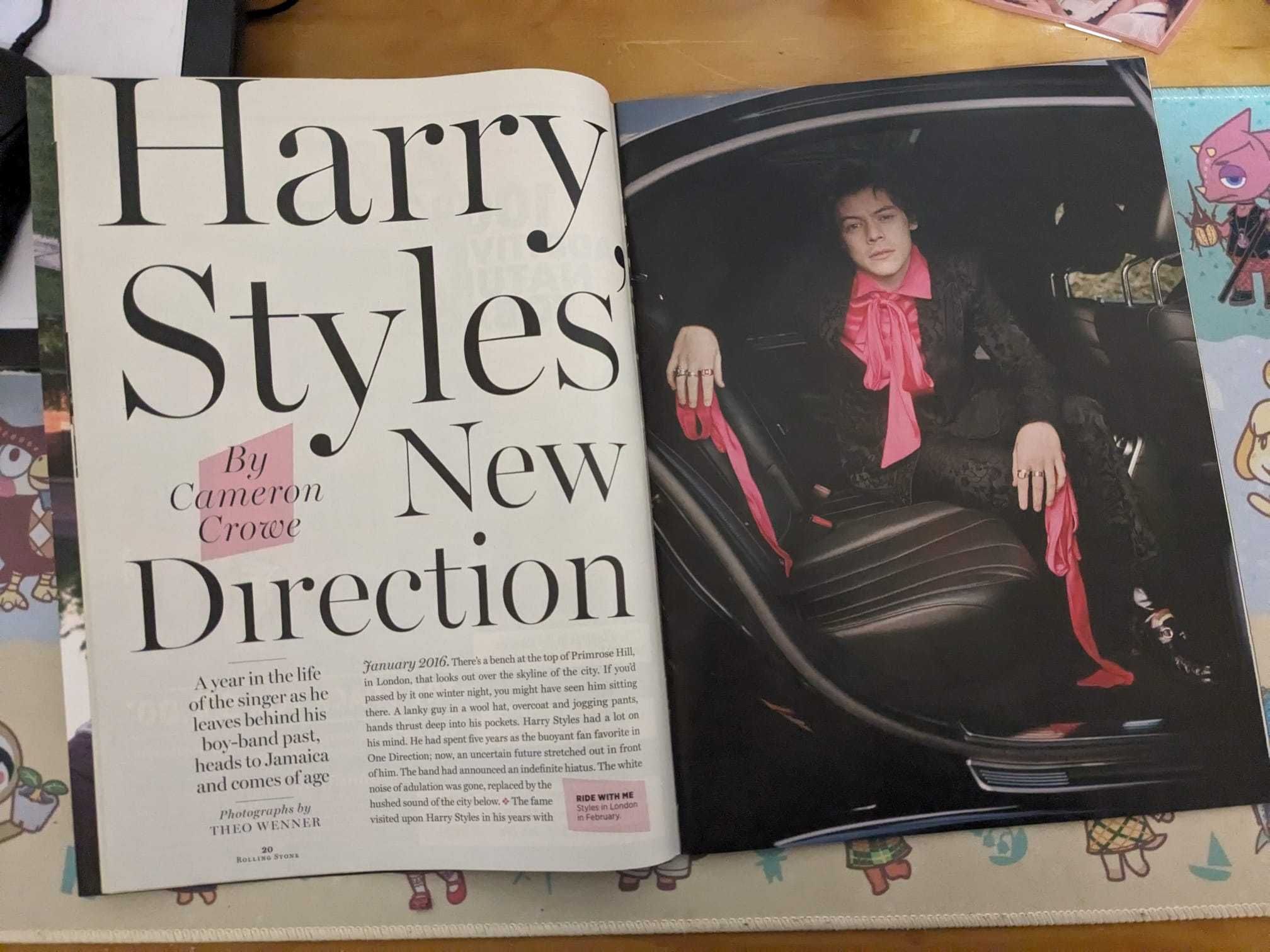 Revista Rolling Stone Harry Styles 2017