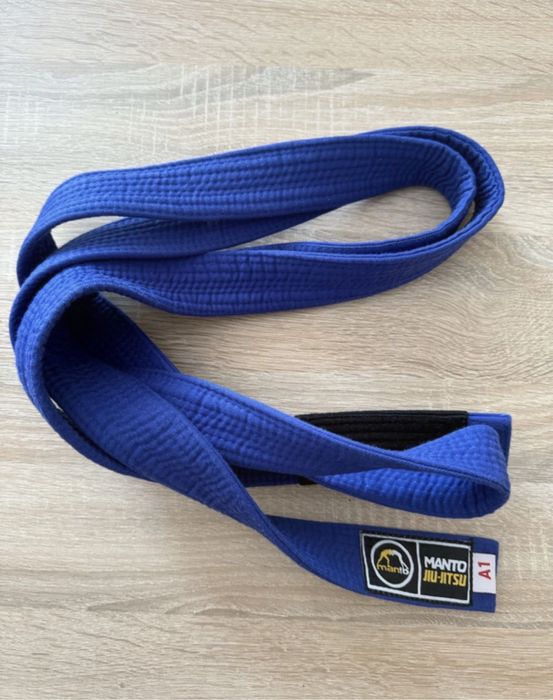 Manto Pas do BJJ niebieski. Jiu-Jitsu A1