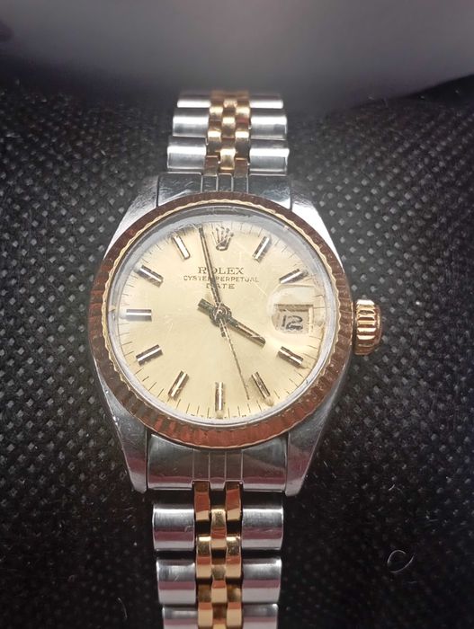 Relógio Rolex senhora aço ouro