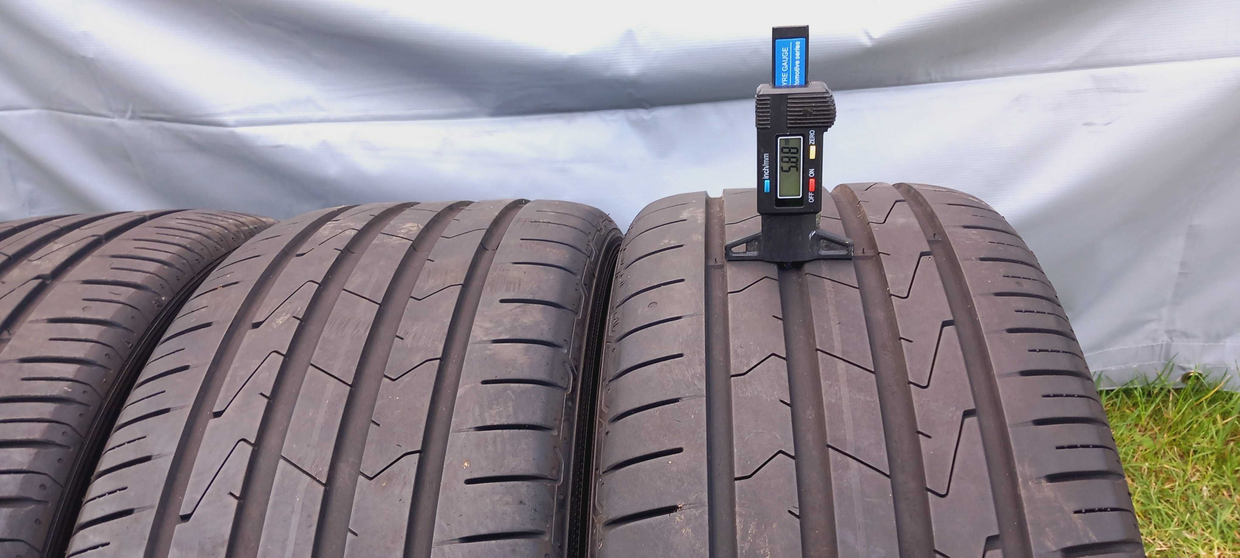 Opony lato 4x HANKOOK 225/45R17 91Y , 2019r. Stan bdb