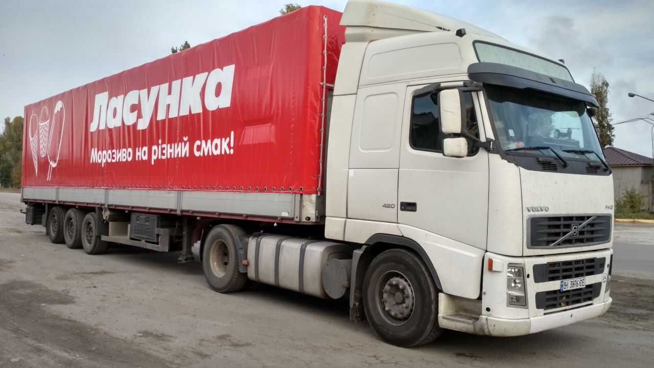 Тент новий на фуру/напівпричепа/20-ти тоник
