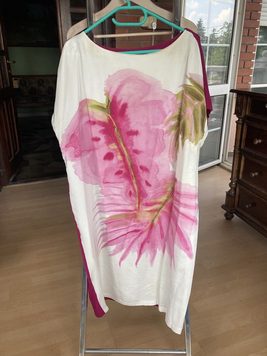 Sukienka damska w kwiaty Xl marina Rinaldi