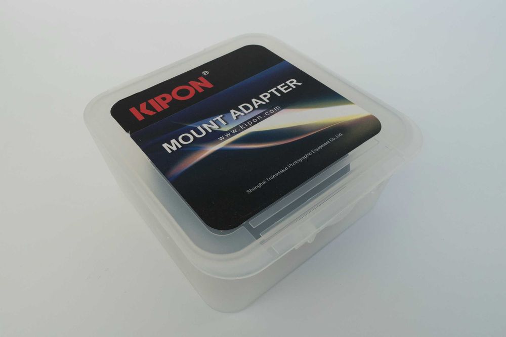 Adaptador Tilt-Shift Kipon, lentes Nikon F para montagem Sony E