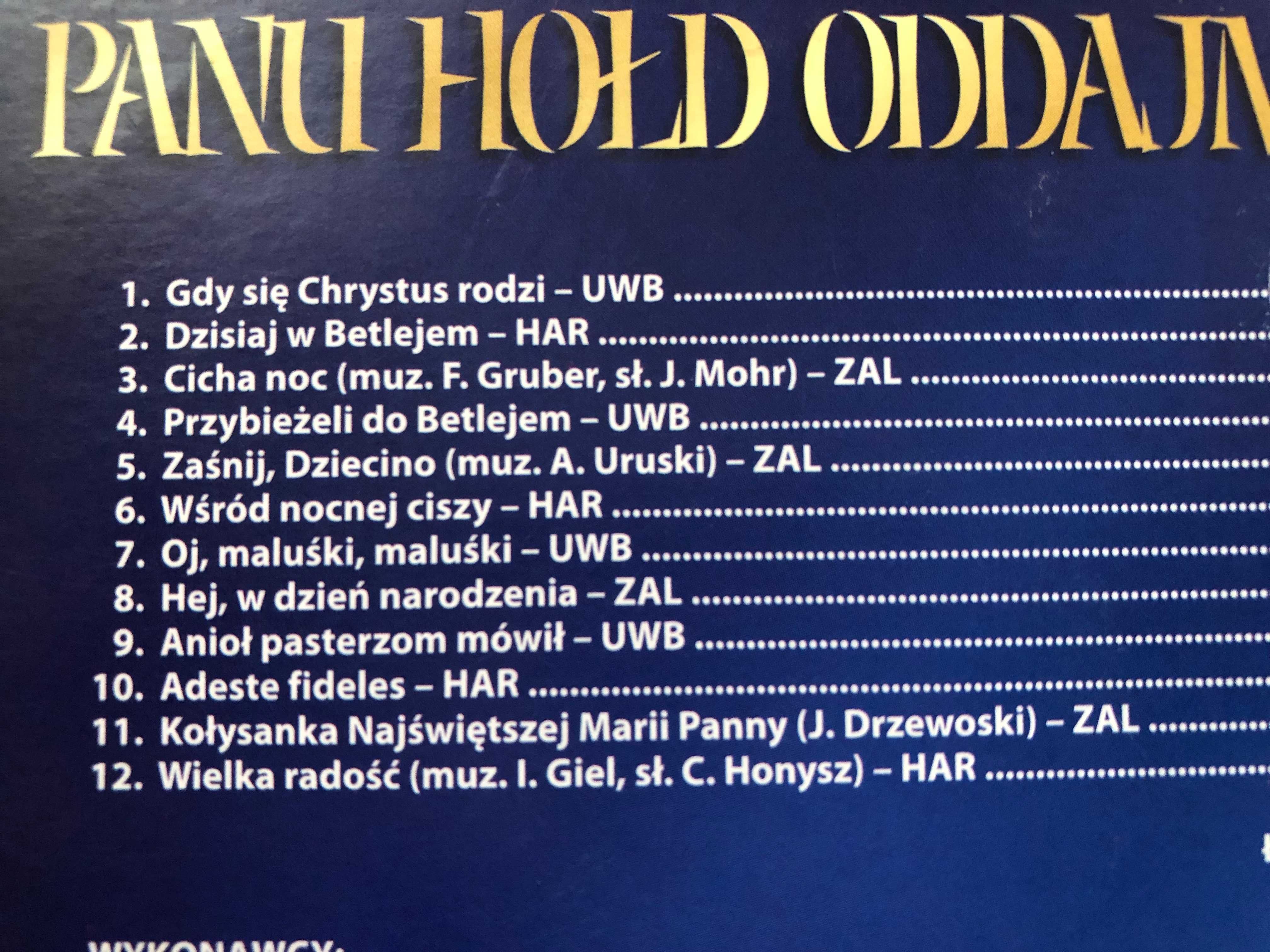Płyta CD - Panu Hołd Oddajemy - Znane kolędy