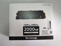 Sony Nextorage Japan SSD 2TB for PS5 and PC M2 2280 Heatsink PCIe Gen4