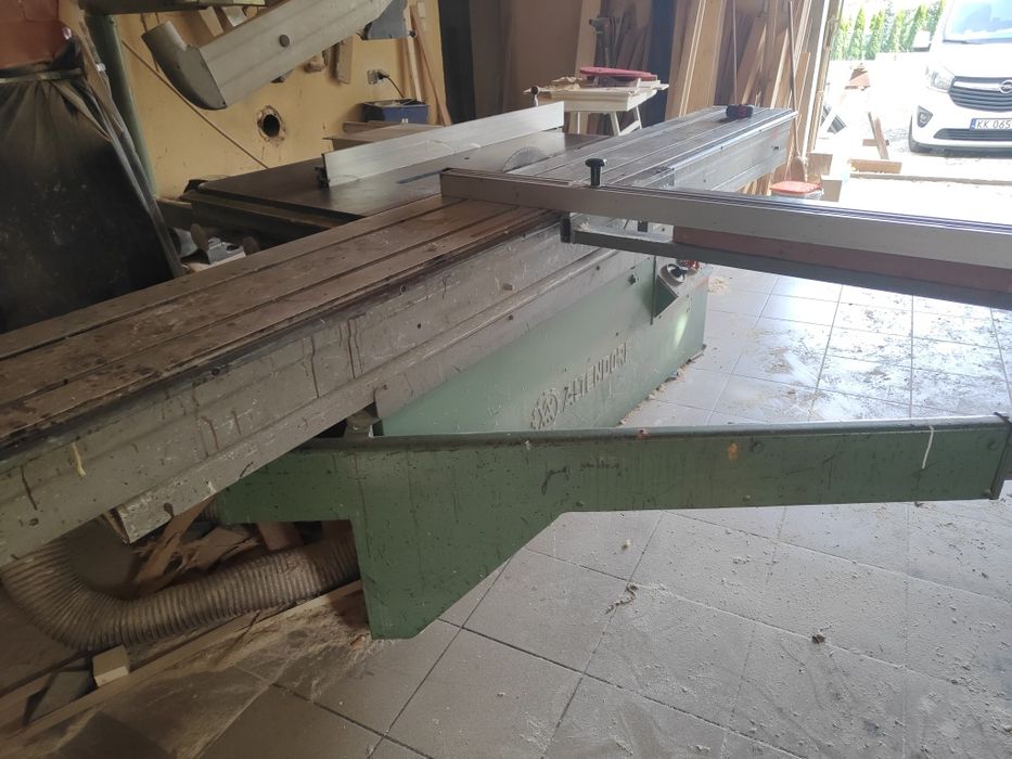 Piła formatowa altendorf stół 320cm wózek boczny