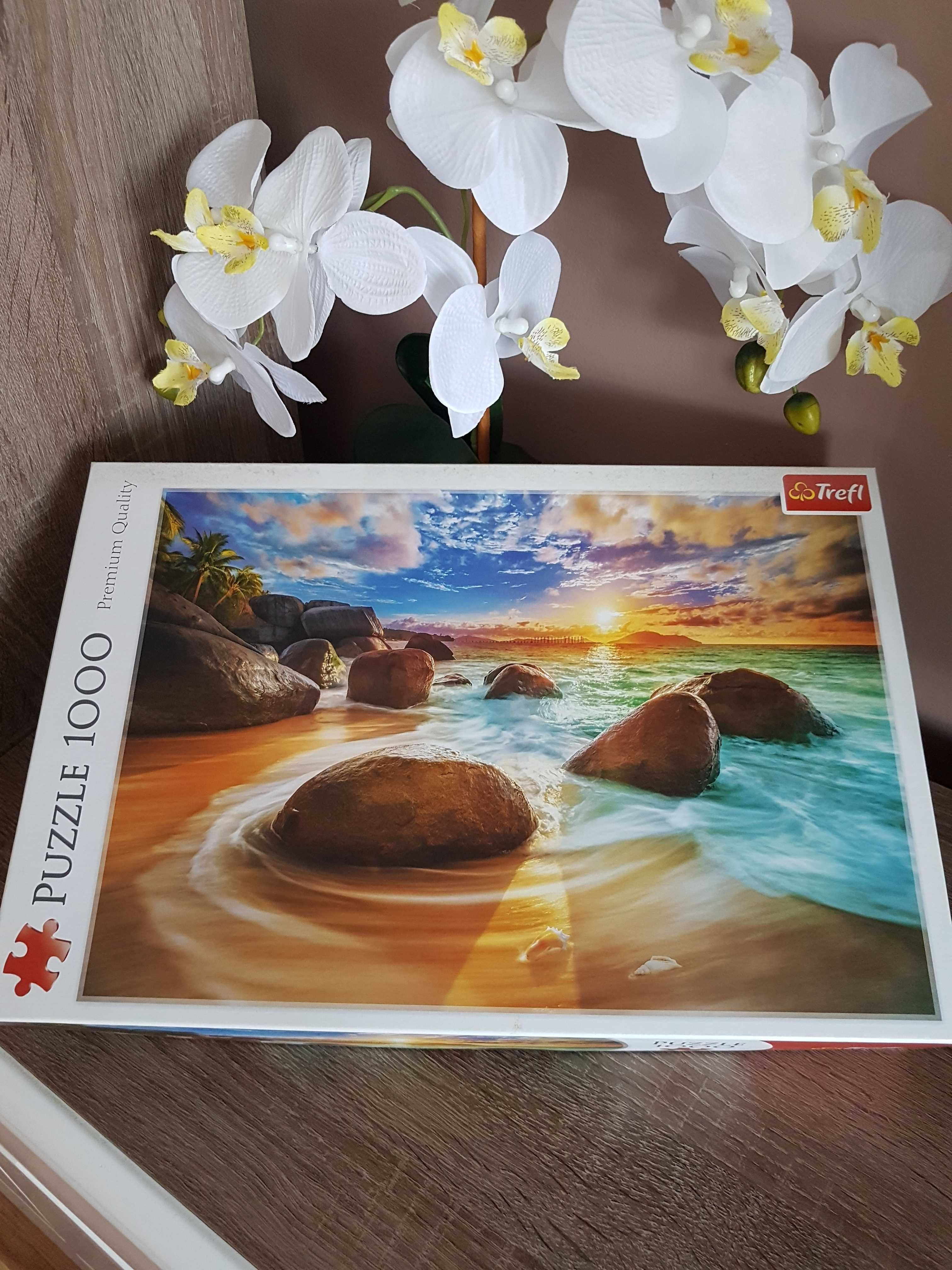 Nowość 2023:) puzzle 1000 elementów PLAŻA SAMUDRA