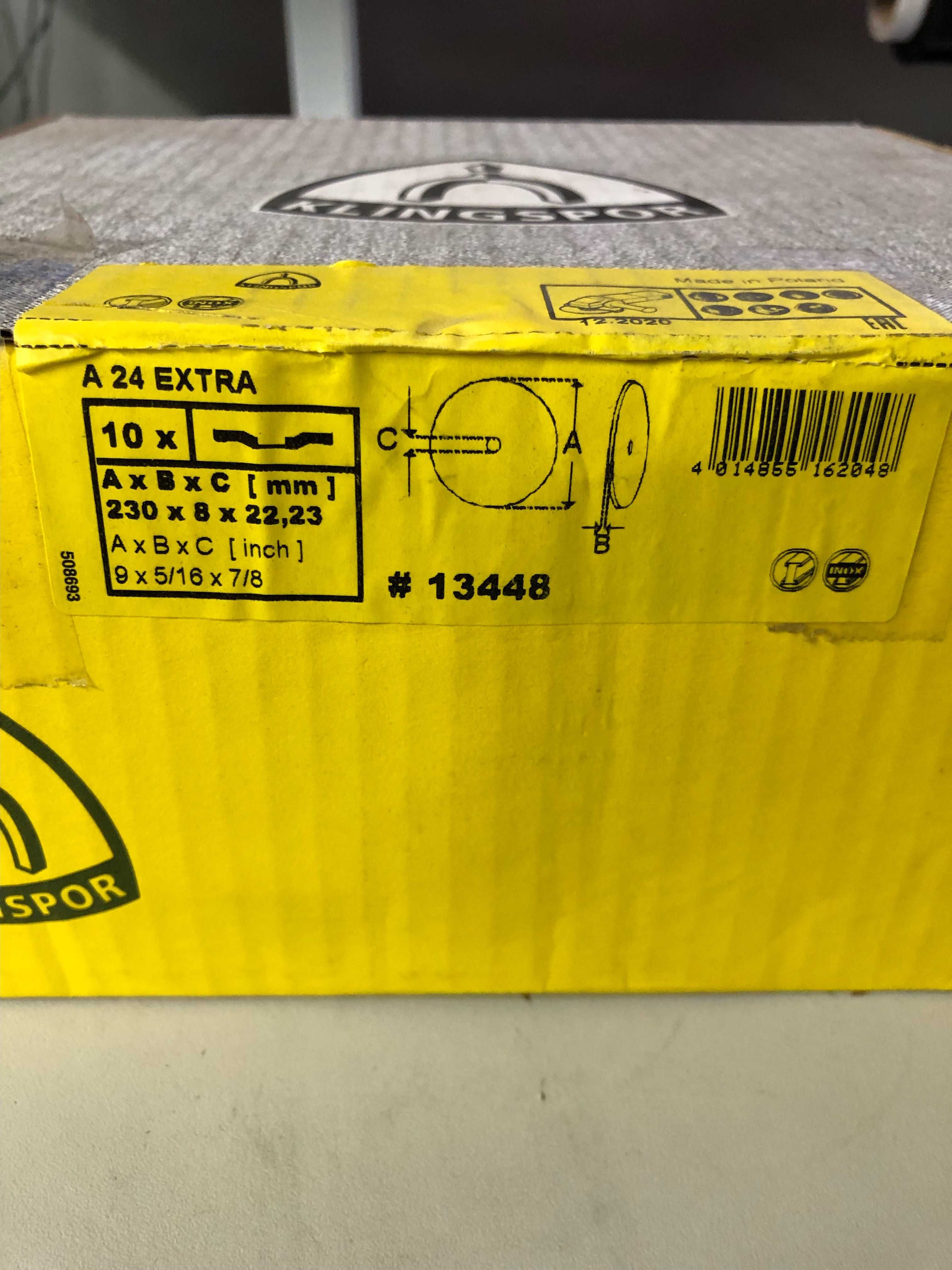 Tarcze do szlifowania A24 EXTRA Klingspor (13448)  (10szt.)