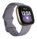 Fitbit VERSA 3 fioletowy, GPS, nowy