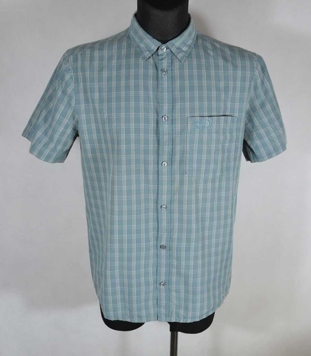 JACK WOLFSKIN Hot Springs Koszula Męska L Oryginał Super Stan Bawełna