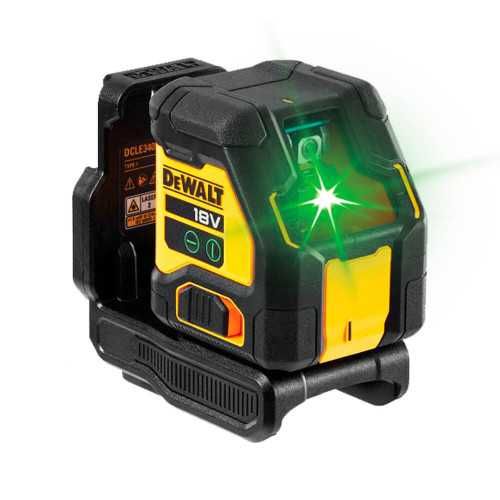 DeWALT DCLE34021N  Рівень лазерний лінійний зелений 2 луча у кейсi