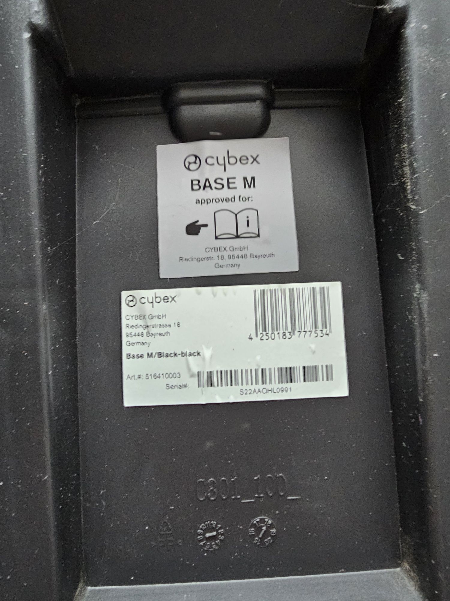 Sprzedam fotelik Cybex Aton M z bazą Cybex Base M