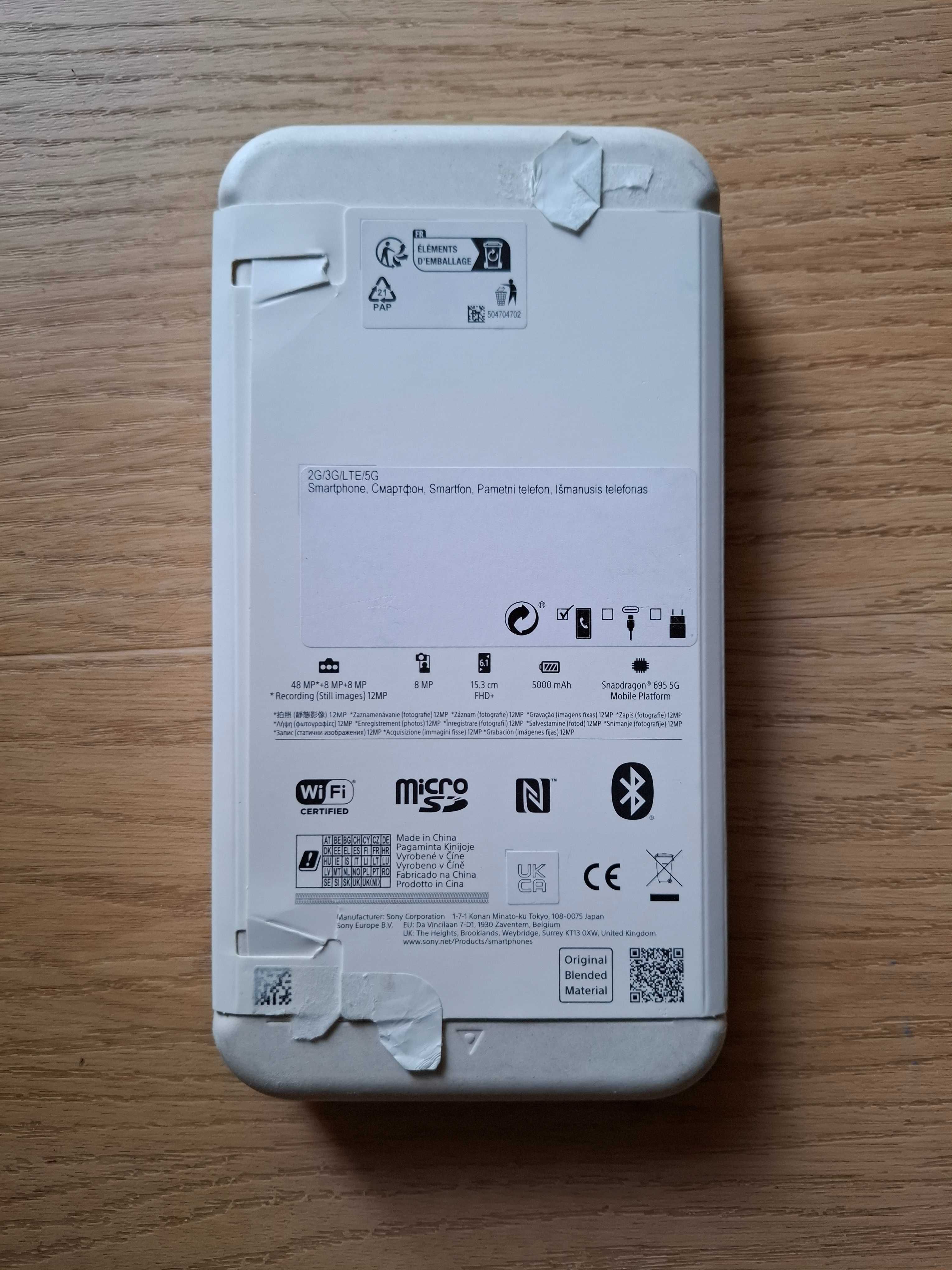 Sony Xperia 10V jak nowa na gwarancji, dowód zakupu