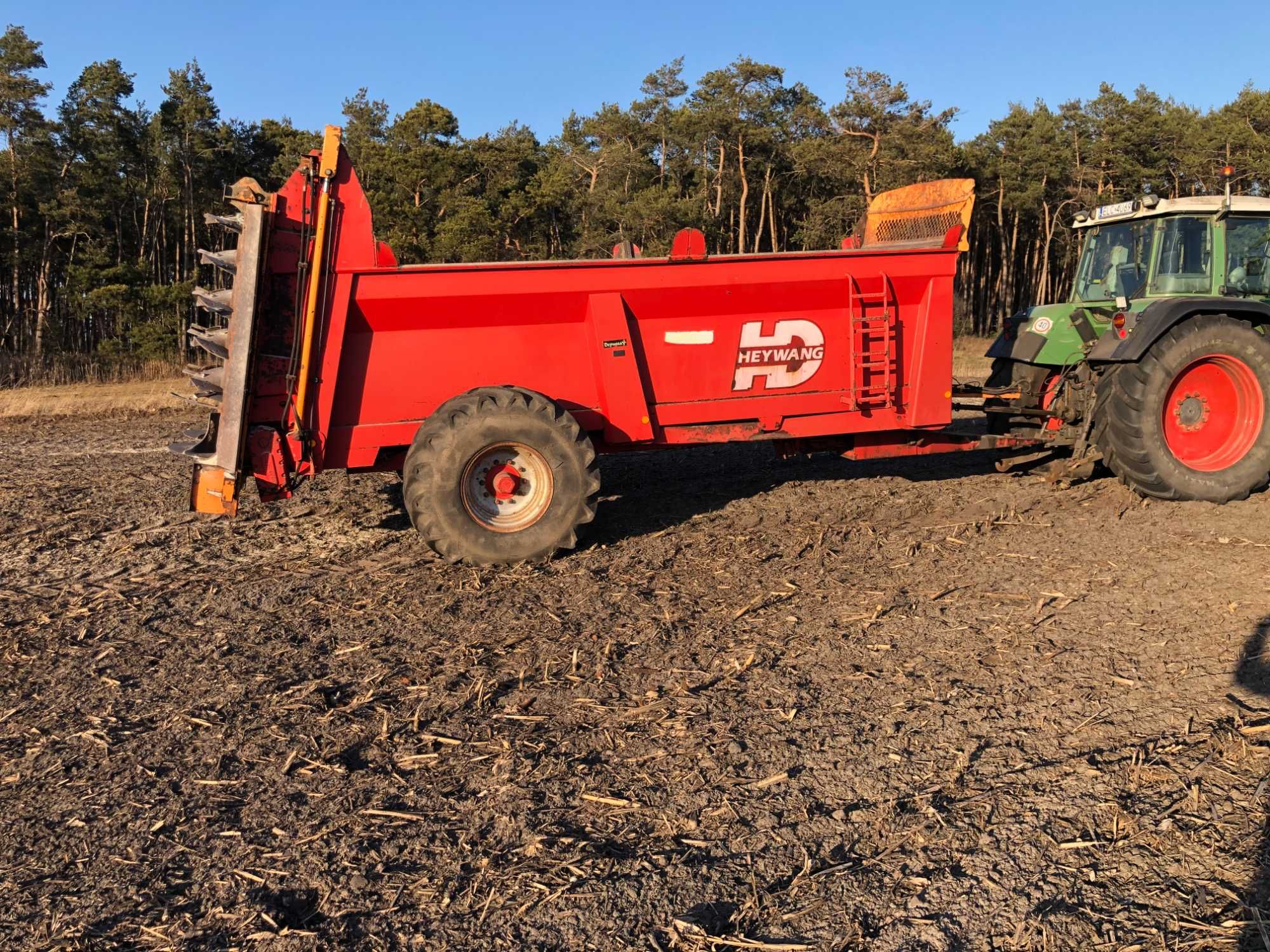 Rozrzutnik obornika Heywang 1EB 160 H