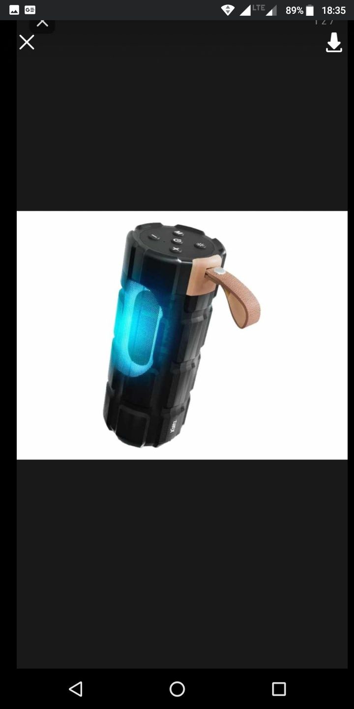 Glosnik przenośny Bluetooth fajnie swieci Xblitz Master X
