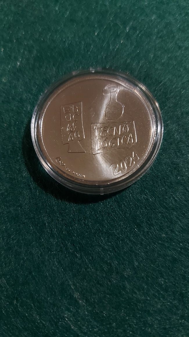 Moeda 5€ O Conhecimento 2024