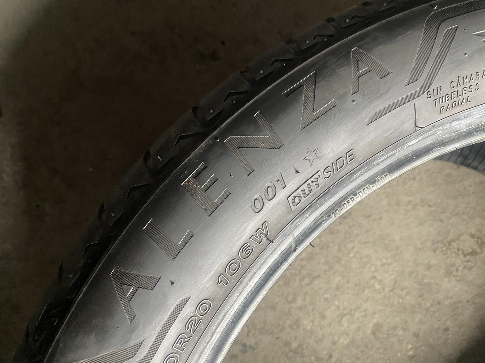 275.40.20 Bridgestone 4шт лето БУ склад шины резина из Европы 40 R20