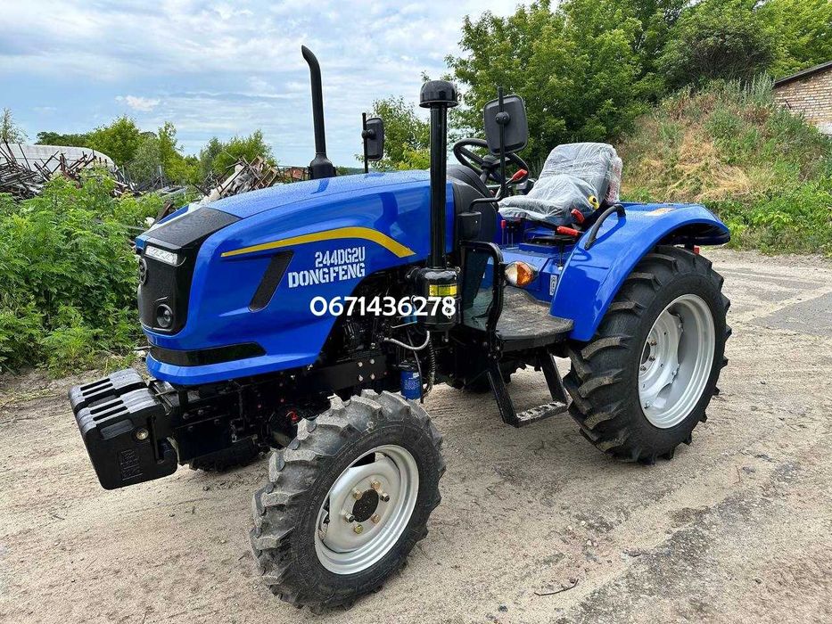 Мінітрактор Dongfeng 244DG2U Примусова Дводискове Доставка-0грн Кредит