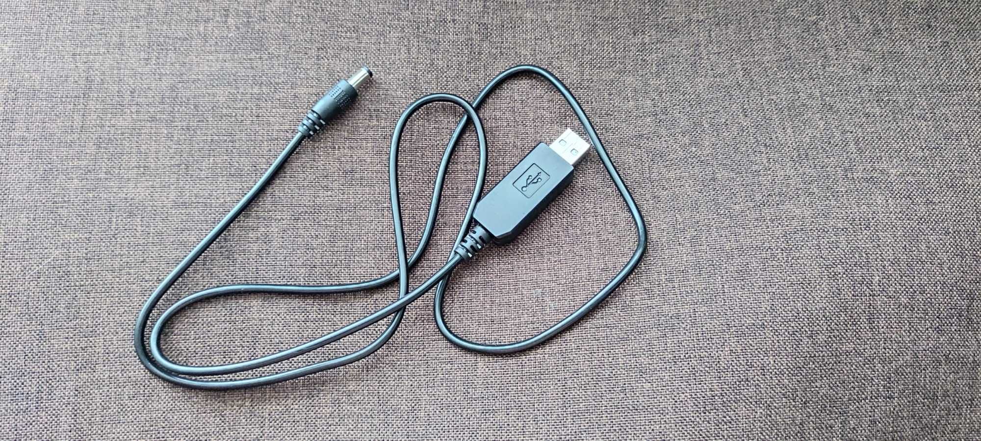 Кабель-переходник для роутера USB 5v на DC 12v 1m