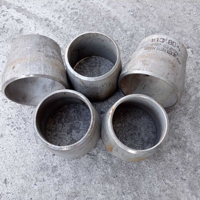 Переход стальной (из нержавеющей стали) К189х5 - 89х5 мм. 08Х18Н10Т