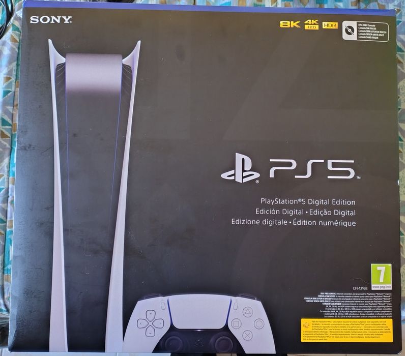 Caixa para Consola Edição Digital - Ps5/PlayStation 5