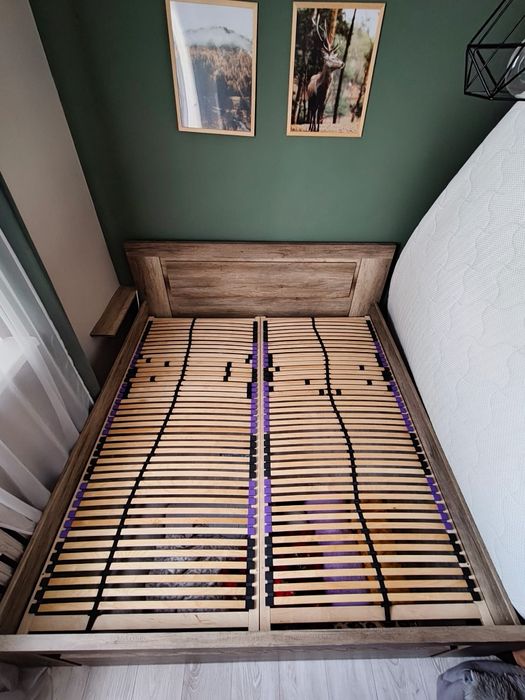 Łóżko małżeńskie 180/200 Duże bez materaca