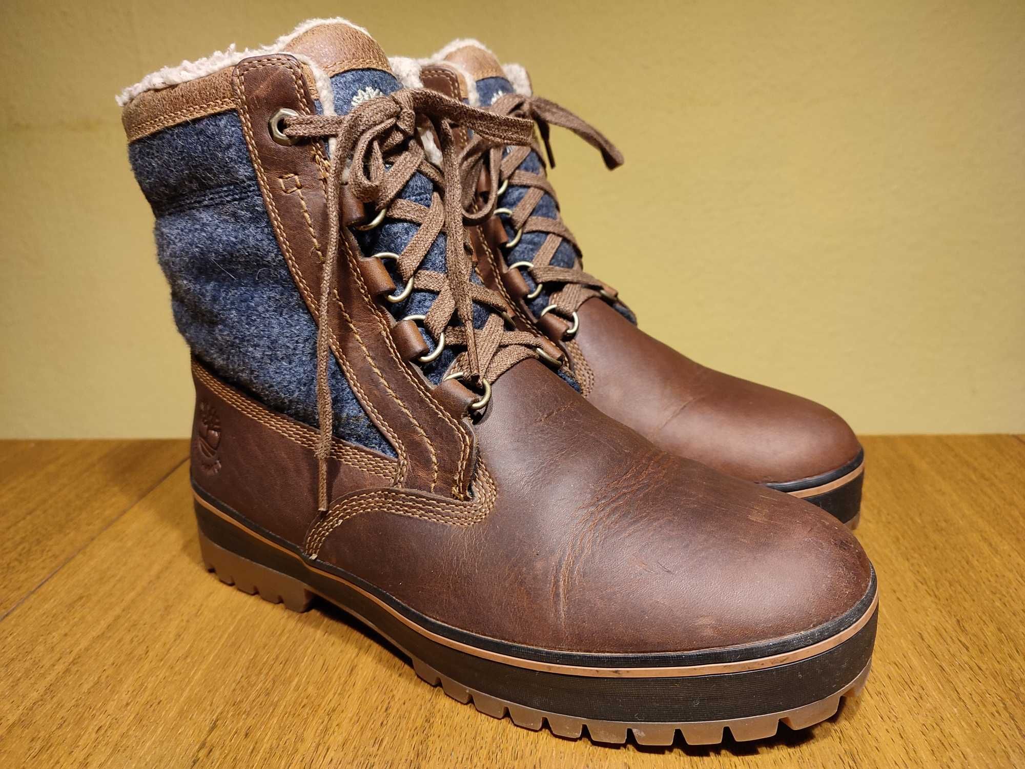 Buty zimowe TIMBERLAND Spruce Mountain  męskie r. 43 (wkł. 28,0 cm)