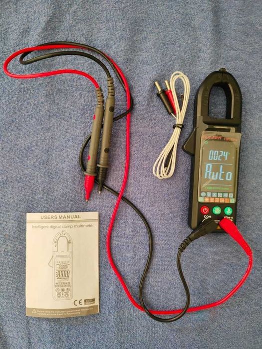 Aneneg ST212 zaawansowany miernik cęgowy AC/DC 0-600V 0-400A