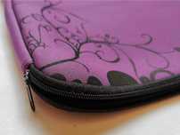 Stylowy Fioletowy Pokrowiec Piankowy na Laptop 15.6"