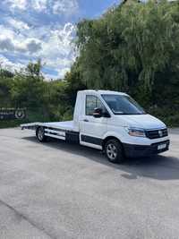 VW Crafter najazd laweta PRODUCENT zabudowa 100% aluminiowa