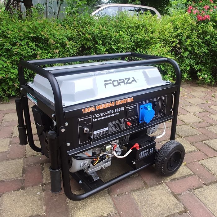 Генератор Forza 8800E. 6,5 кВт (6,0квт) з електрозапуском. Не Китай