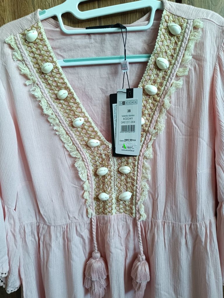 Sukienka typu Boho